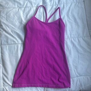 Lulu lemon workout top in fuscia